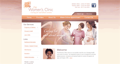 Desktop Screenshot of mywomensclinic.com